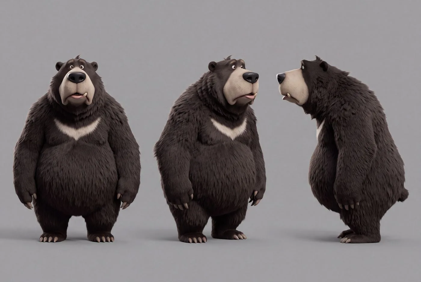 Fiche personnage de l'ours